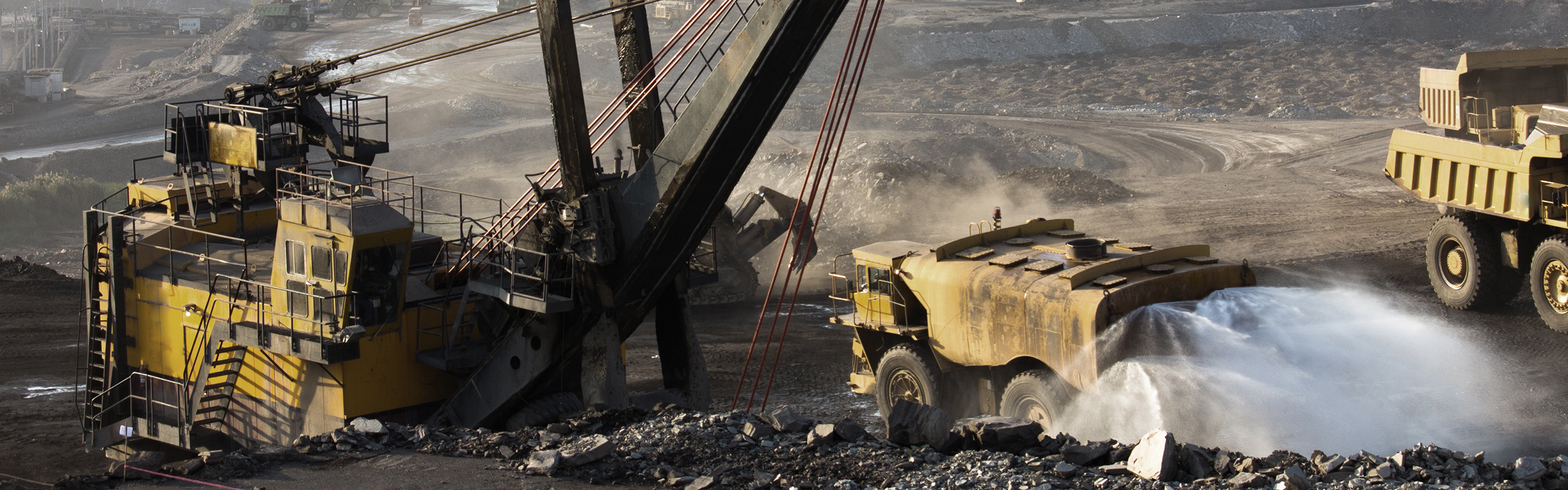 Collision avoidance mining